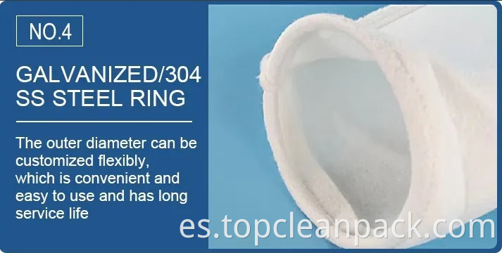 Bolsa de filtro PE de alta presión de alta presión ampliamente aplicable